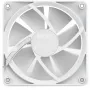 NZXT F120 RGB 120 mm korpusa ventilators balts, 4-pin, 1800 RPM, 50.18 CFM, 18 LED