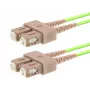 Šķiedru optikas savienotājkabelis LOGON PROFESSIONAL AL5SCSC02I/5I 50/125 multimode SC simplex 2 m
