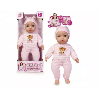 Artyk Natalia Baby Doll 45 cm — mīksta ķermeņa rotaļu lelle, 45 cm augstums