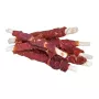 Suņu gardumi PETITTO Pīļu kebabs 500 g – mīksti treniņu kumosiņi ar pīles garšu, 64% olbaltumvielu, 3% tauku, bez lipekļa un cukura