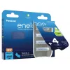 PANASONIC ENELOOP AA 2000 mAh uzlādējamās baterijas, 4 gab. + futrālis (BK-3MCDE/4CP+CASE)