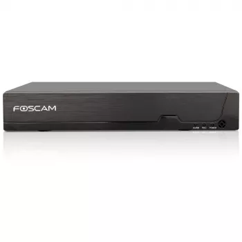 Tīkla video ierakstītājs FOSCAM FN9108HE 8 kanālu 5MP POE NVR Melns