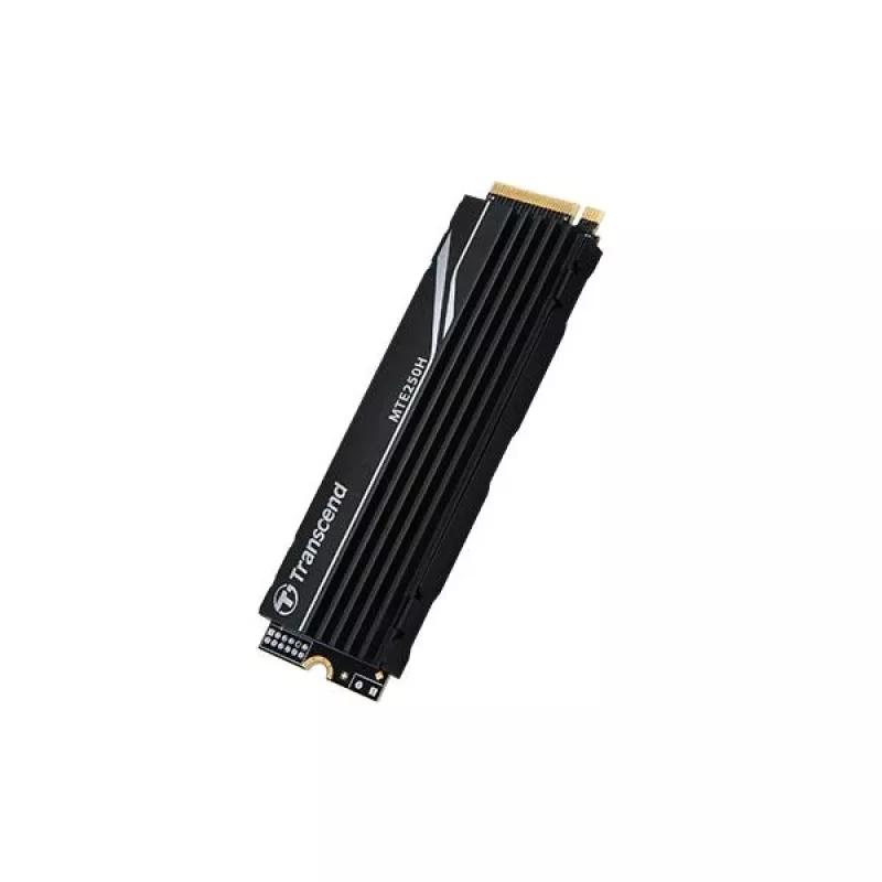 SSD disks Transcend 1TB M.2 2280 PCIe Gen4x4 NVMe ar DRAM un metāla radiatoru