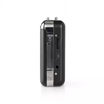 Kasešu pārveidotājs Nedis ACGRU100GY USB / 3,5 mm USB/akumulatora barošana Pelēks
