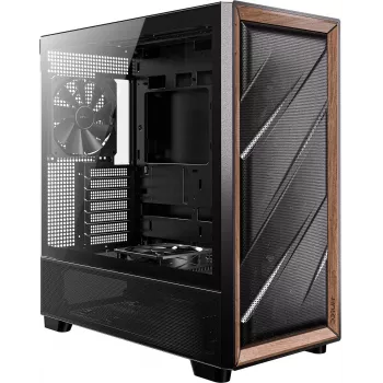 Antec 0-761345-10133-2 Datora korpuss MIDI Tower Melns Koka