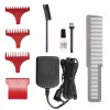 Wahl Cordless Detailer Li Burgundy, Silver bezvadu matu griezējs ar litija jonu akumulatoru
