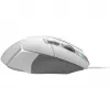Spēļu peles komplekts Logitech G G502 X ar G240 cieto spēļu peļu paliktni — labā roka, optiskais 25600 DPI, USB Type-A, 13 pogas, balts