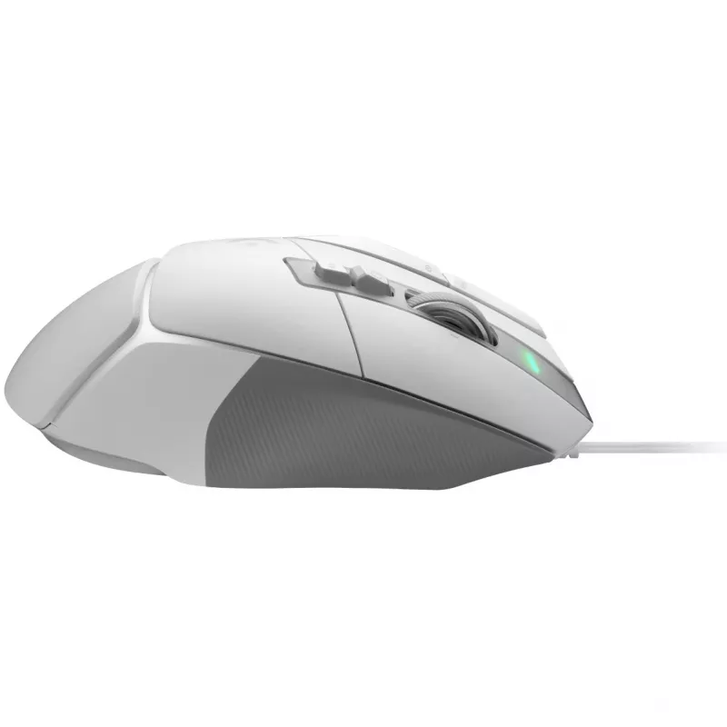Spēļu peles komplekts Logitech G G502 X ar G240 cieto spēļu peļu paliktni — labā roka, optiskais 25600 DPI, USB Type-A, 13 pogas, balts