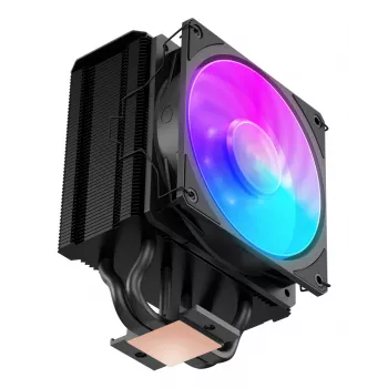 Gaisa dzesētājs Cooler Master Hyper 212 3DHP Black ARGB — 120 mm ventilators, LGA1700/AM5/AM4