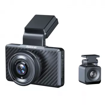 Autokamera Botslab G500H Pro — 3K priekšā + 1080p aizmugurē, GPS, 2.4 GHz Wi‑Fi