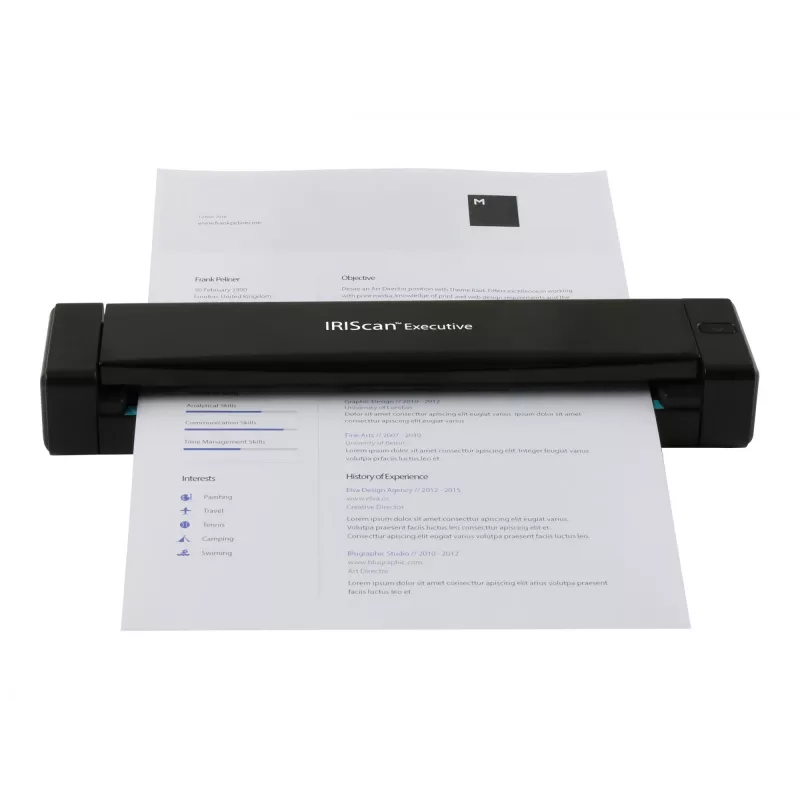 IRIS IRIScan Executive 4 - pārnēsājams dokumentu skeneris