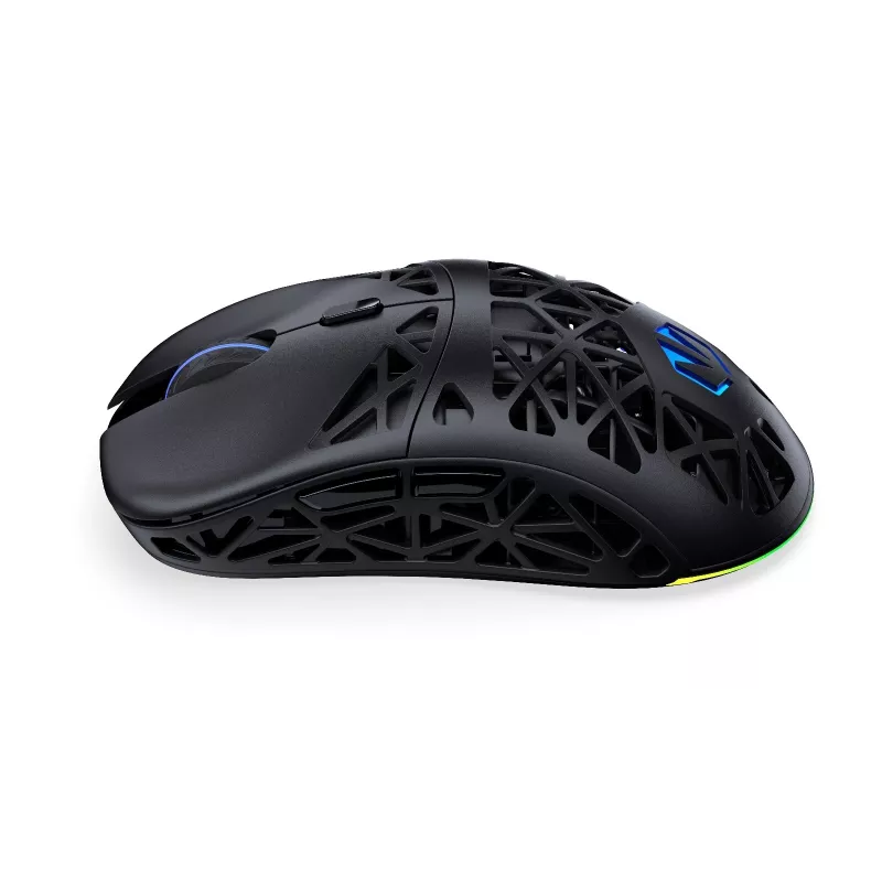 Endorfy LIV Wireless EY6A018 spēļu pele, optiskā 12000 DPI, Bluetooth/2,4 GHz/vadu USB-C, 6 pogas, RGB, melna