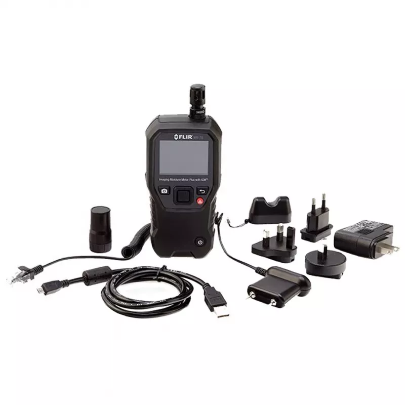 FLIR MR176 higrometrs/psihrometrs Iekštelpu elektroniskais higrometrs Melns