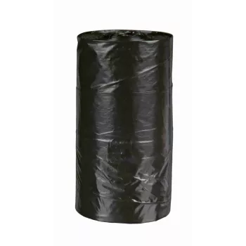 Suņu atkritumu maisiņi Trixie Poop Bags 2332, plastmasa, melni, 4 ruļļi × 20 gab. (80 maisiņi)