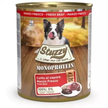Slapjā suņu barība Agras Pet Foods Monoprotein Liellopu gaļa 800 g — konservēta, pieaugušiem suņiem, bezgraudu, bezglutēna