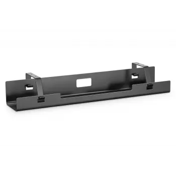 Digitus DA-90450 Kabeļu pārvaldības paliktnis 600x135x108mm Melns Tērauds