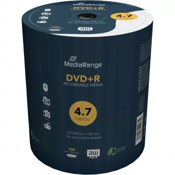 MEDIARANGE 100 x DVD+R - 4.7 GB (120 min) 16x
