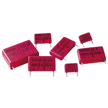 WIMA MKS4-100 1,5µ2 - Folienkondensators, 1,5µF, 100V, RM15 (MKS4D041504D00KSSD)
