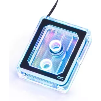 Alphacool 12981 ūdens bloks - akrils - varš - balts - LGA 2011-v3 (Socket R) - LGA 2066 - LGA3647-0 (Socket P0) - Socket SP3 - Socket TR4 - Socket sTRX4 - 79 mm - 63,8 mm
