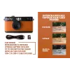 Bezekrāna digitālā kamera Camp Snap CS-V105-BR-JP — Brūna kompakta kamera bez displeja