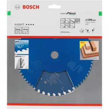 Zāģa asmens ripzāģim Bosch 2 608 644 048 19 cm 1 gab.