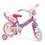 Bērnu velosipēds 14 collu Paw Patrol Purple 1480 Meitene TOIMSA