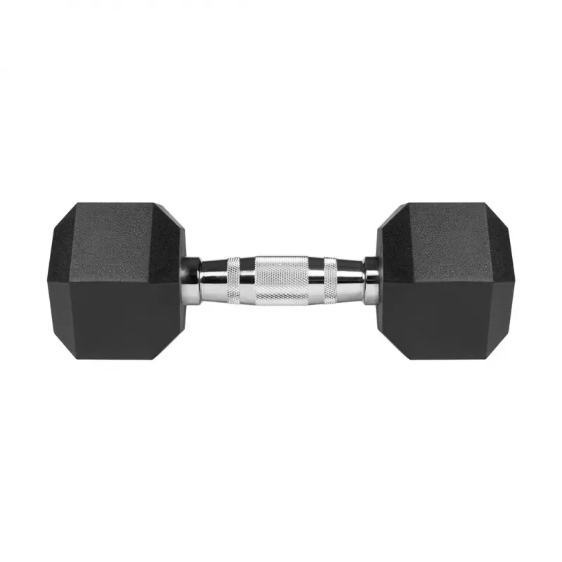 Hanteles Rebel Active RBA-2325 ar gumijas pārklājumu, pāris 2 x 7 kg