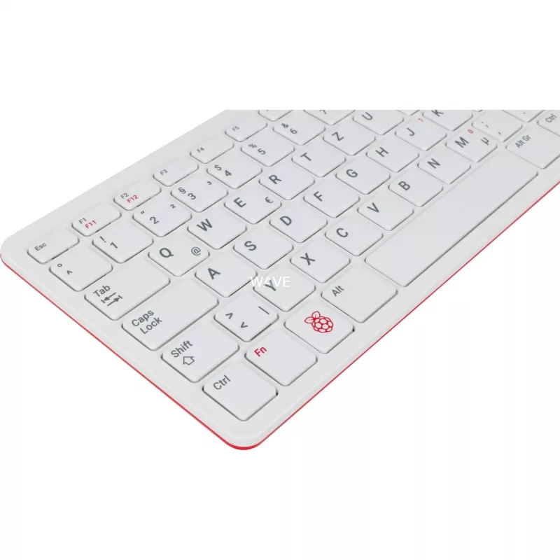 Vadu USB tastatūra Raspberry Pi KEYBOARD DE RB-TASTA01W — Vācu izkārtojums