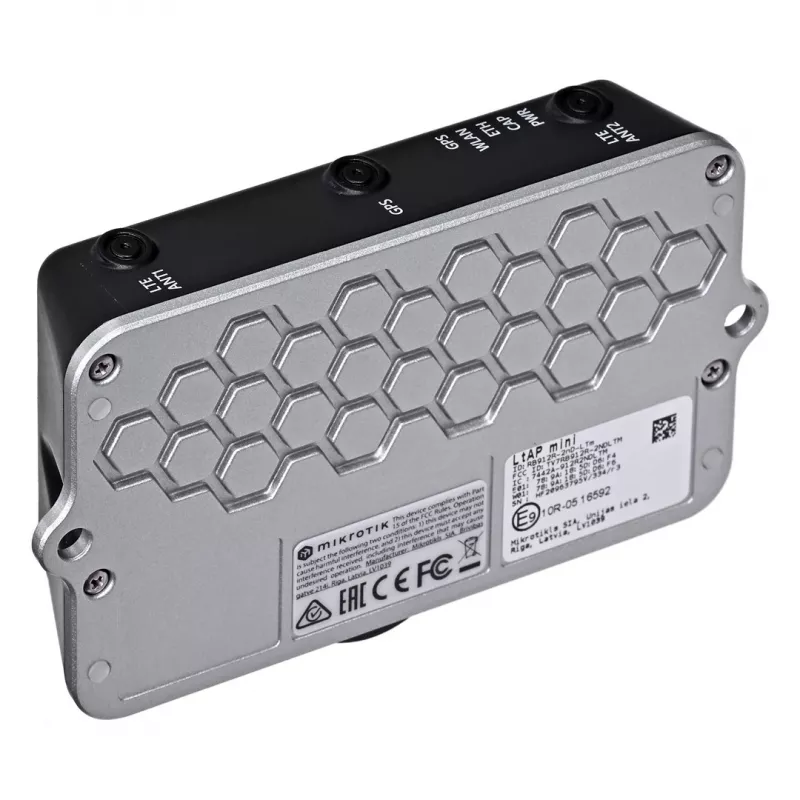 Mikrotik LtAP mini bezvadu piekļuves punkts, 54 Mbit/s, melns