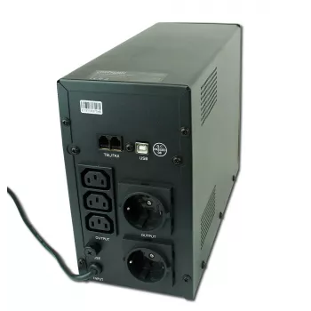 Gembird EnerGenie EG-UPS-033 nepārtrauktās barošanas avots (UPS) Line-Interactive 1200 VA 720 W 3 AC kontaktligzdas