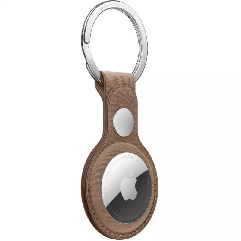 APPLE AirTag FineWoven Atslēgu Gredzens Taupe