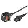 Microconnect PE090420 strāvas kabelis melns 2 m BS 1363 C13 savienotājs