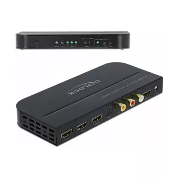 HDMI slēdzis DeLOCK 3 x HDMI in uz 1 x HDMI out 4K 60 Hz