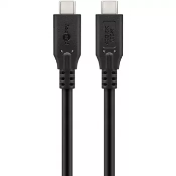 Goobay 74193 USB kabelis melns