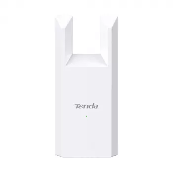 Tīkla atkārtotājs TENDA T10 2.4 GHz Wi‑Fi 4, 300 Mbps, 2 ārējās antenas, 1x RJ-45, balts