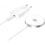 4smarts bezvadu uzlādes komplekts Qi2/MagSafe 25 W, 1,5 m, balts (541708)