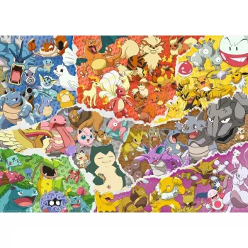 Puzle Ravensburger Colour puzzle 1000 gabali (12000832) — Karikatūras, 700 mm platums, ieteicamais vecums 14+