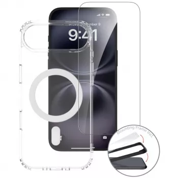 4smarts Border Case iPhone 17 Air 16,8 cm Caurspīdīgs