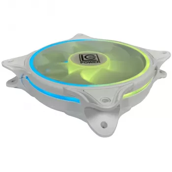 LC-Power LC-CF-120-ARGB-W 120mm ARGB korpusa ventilators - Balts
