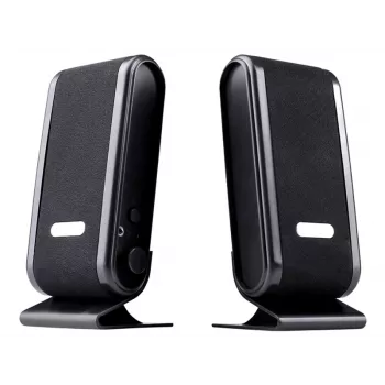 Skaļruņi 2+0 Quanto Black USB