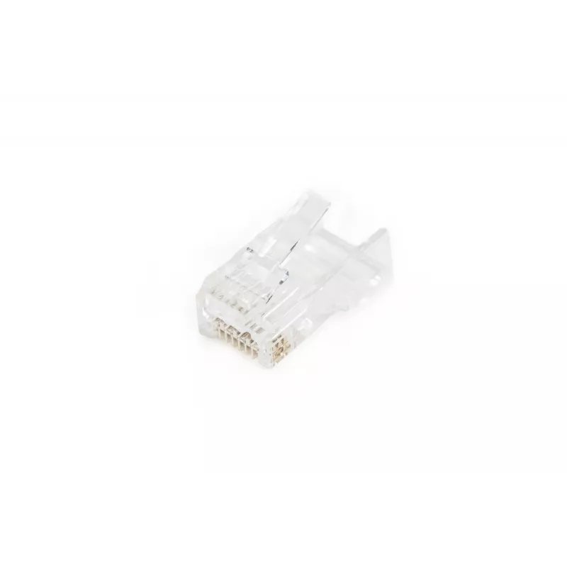 RJ45 vadu savienotājs Digitus X-ML-6U-EZ caurspīdīgs vīriešu 100 gab.