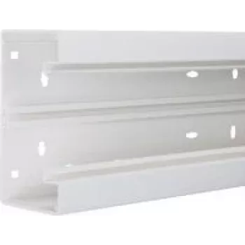 Hager BR6513019016 - Balts - PVC kabeļu kanāls - 2 m - 130 mm - 68 mm