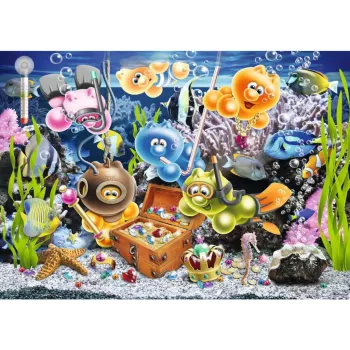 Puzle Ravensburger 12001427 — 1000 gabali, Karikatūras, ieteicamais vecums 14+