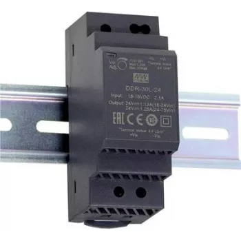 Meanwell MEAN WELL DDR-30G-24 - 30 W - 24 V - 35 mm - 54,5 mm - 90 mm - 120 g