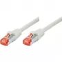 Tecline exertis Connect - Patch-Cable - RJ-45 (vīrietis) uz RJ-45 (vīrietis) - 15 m - SSTP kabelis - CAT 6 - Bezhalogēna - Pelēks (71515)