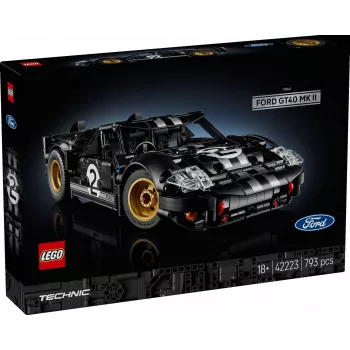 LEGO TECHNIC 42223 1966 Ford GT40 MKII Sacīkšu Auto