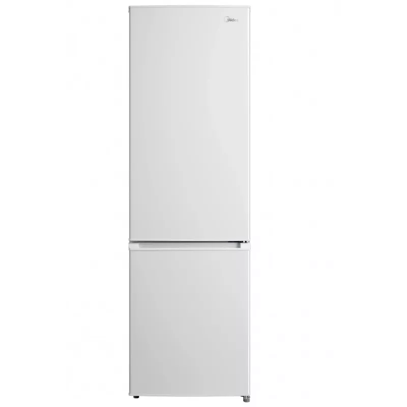 Brīvi stāvošs kombinētais ledusskapis Midea MDRB380FGE01A, 270 L, No Frost, 180 cm, 41 dB, Energoklase E, balts