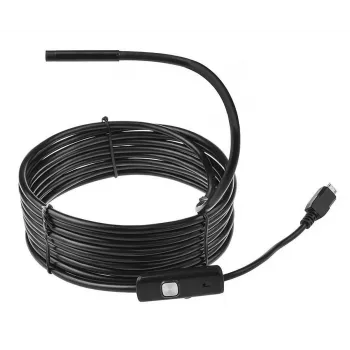 USB endoskops MEDIA-TECH ENDOSKOP 66° CMOS, 640x480 30fps, IP67, 6 LED, magnēts un āķis