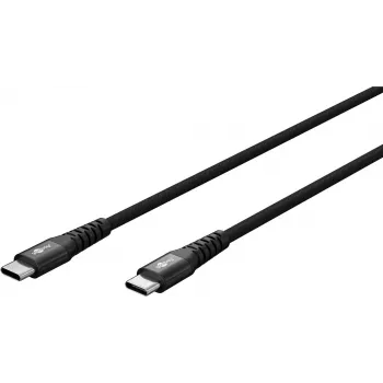 Goobay 73954 USB-C kabelis melns