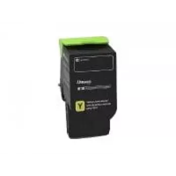 Lexmark 78C20Y0 oriģinālā dzeltenā tonera kasetne 1 gab.